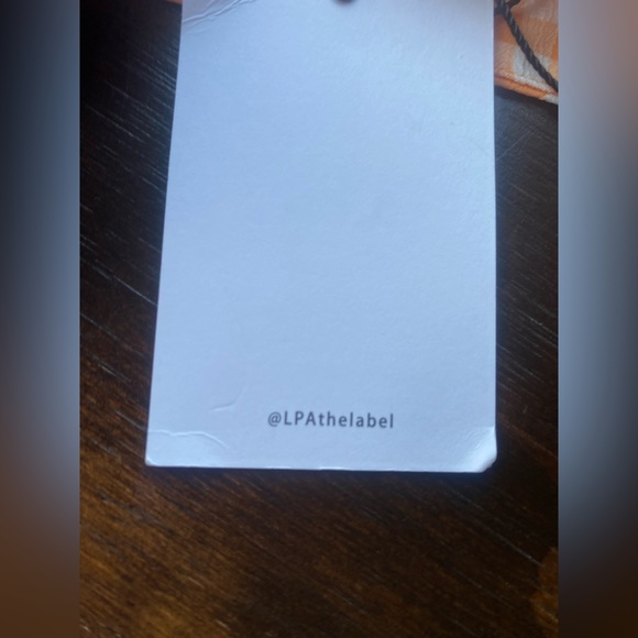 Orange Gingham Ruffle Skirt Size Medium - Picture 7 of 8